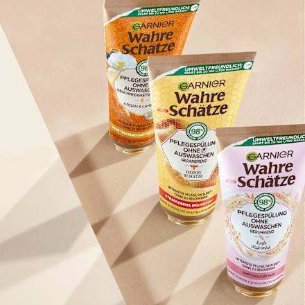 Pflegespülung ohne Auswaschen Wahre Schätze