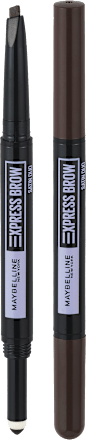 Express Brow Satin Duo olovka za obrve – 04 Dark Brown MAYBELLINE NEW YORK