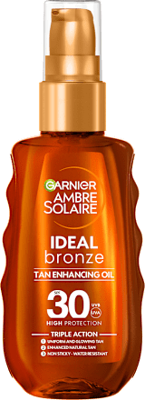 Слънцезащитно спрей олио Ideal Bronze SPF 30 GARNIER AMBRE SOLAIRE