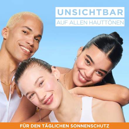 Sonnenfluid Gesicht super UV mit Hyaluronsäure, LSF 50+ Garnier Ambre Solaire