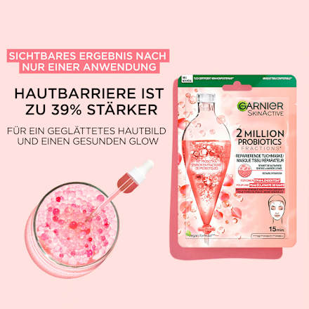 Tuchmaske 2 Million Probiotics Garnier Skin Active