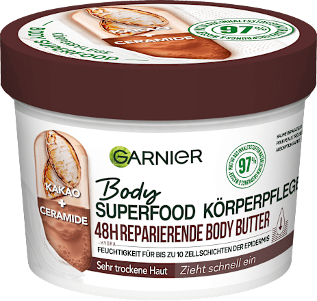 Körperbutter Superfood Kakao GARNIER Body