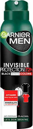 Deodorant spray Mineral Invisible Garnier Men