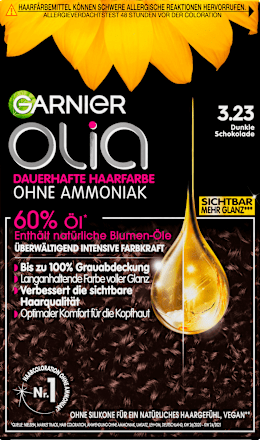 Haarfarbe 3.23 Dunkle Schokolade  GARNIER olia