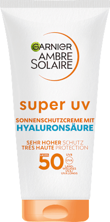 Sonnencreme Gesicht super UV Anti-Age, LSF 50+ Garnier Ambre Solaire
