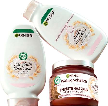 Haarkur 1-Minute Sanfte Hafermilch Wahre Schätze