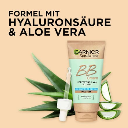 BB Creme All-in-1 Pflege Matt mittel LSF 25 Garnier Skin Active