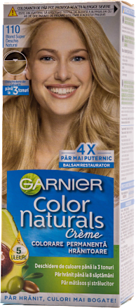 Vopsea de păr permanentă 110 blond GARNIER Color naturals