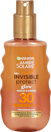 Invisible Protect Glow Sonnenspray LSF 30 Garnier Ambre Solaire