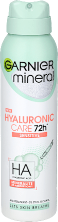 Deodorant spray Sensitive GARNIER mineral