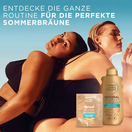Selbstbräuner Milch natural bronzer  Garnier Ambre Solaire