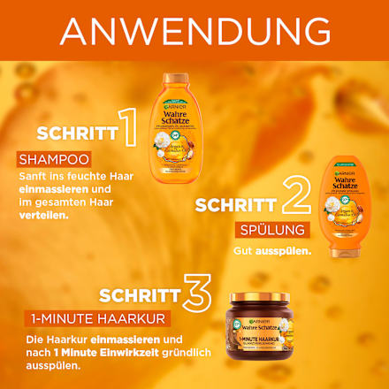 Shampoo Argan & Camelia Öl  Wahre Schätze