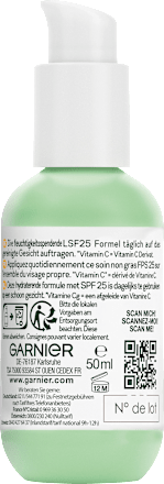Gesichtsserum-Creme 2in1 Vitamin C, LSF 25 Garnier Skin Active