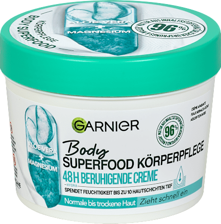 Body Creme Superfood Körperpflege Aloe Vera GARNIER Body