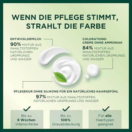 Haarfarbe Ultra Creme 6.03 Natürliches Goldenes Dunkelblond  GARNIER NUTRISSE