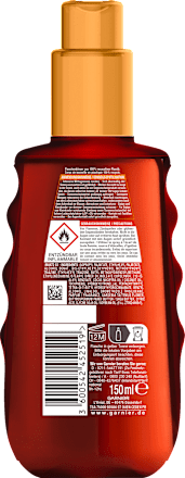 Sonnenölspray ideal bronze, LSF 20 Garnier Ambre Solaire