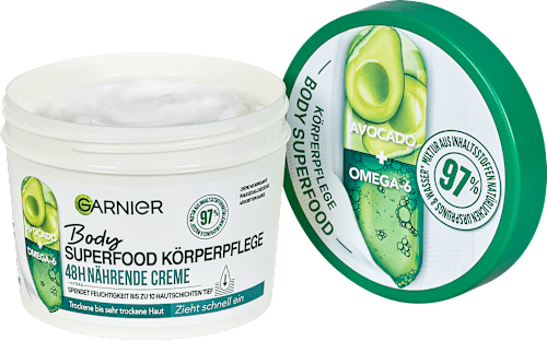 Pflegecreme Superfood Avocado GARNIER Body