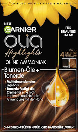 Highlightset für braunes Haar GARNIER olia