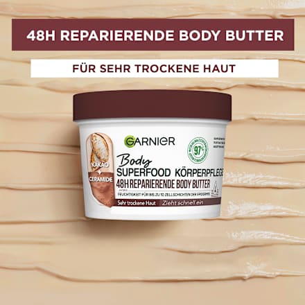Körperbutter Superfood Kakao GARNIER Body