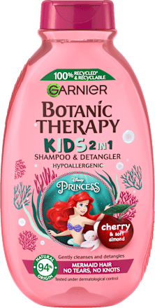Детски шампоан и балсам 2в1 Princess GARNIER BOTANIC THERAPY