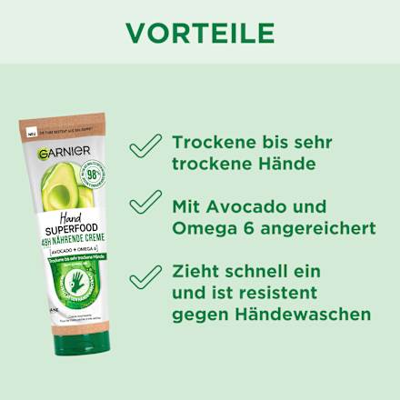 Handcreme Superfood GARNIER Body