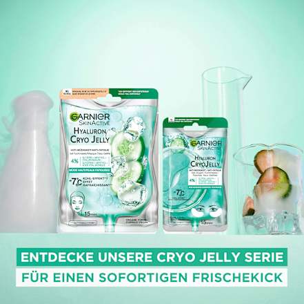 Tuchmaske Cryo Jelly Garnier Skin Active