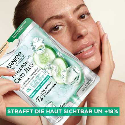 Tuchmaske Hyaluron Cryo Jelly Garnier Skin Active