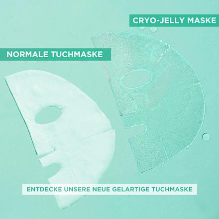 Tuchmaske Hyaluron Cryo Jelly Garnier Skin Active