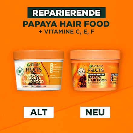 Haarkur Papaya Hair Food 3in1 Maske  GARNIER FRUCTIS