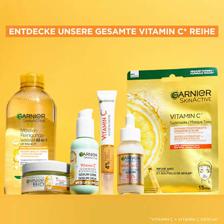 Augencreme Vitamin C Glow Booster Garnier Skin Active