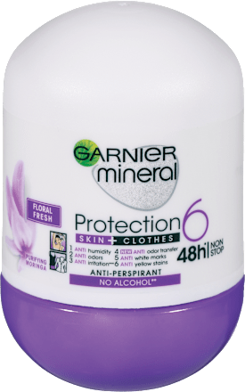 Antiperspirant roll-on Floral Fresh GARNIER mineral