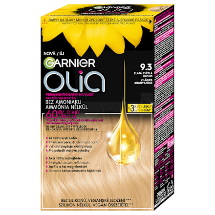 Tartós hajfesték, világos aranyszőke 9.3 GARNIER olia