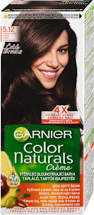 Farba na vlasy - 5.12 ľadová svetlohnedá GARNIER Color naturals