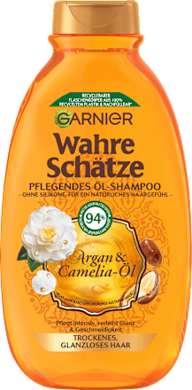 Shampoo Argan & Camelia Öl  Wahre Schätze