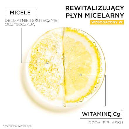 Płyn micelarny z vitaminą C GARNIER