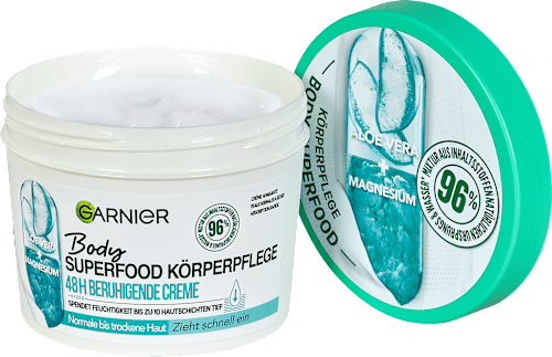 Body Creme Superfood Körperpflege Aloe Vera GARNIER Body
