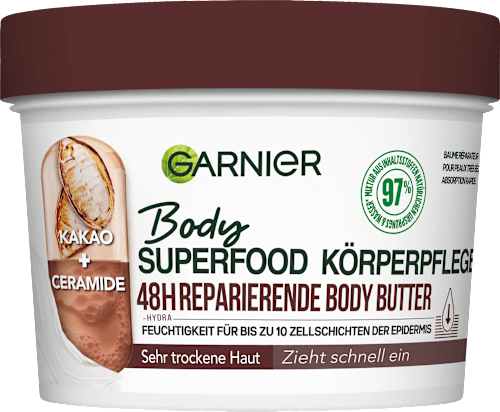 Körperbutter Superfood Kakao GARNIER Body