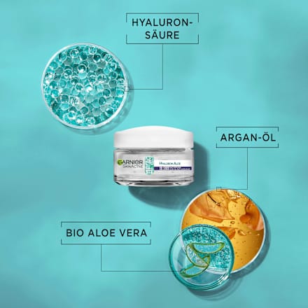Nachtcreme Gel Hyaluron Aloe Hydra Booster Garnier Skin Active
