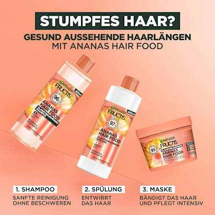 Haarkur Ananas Hair Food 3in1 Maske GARNIER FRUCTIS