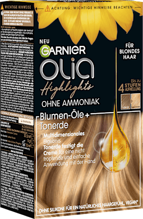 Strähnchen Set, Highlights für blondes Haar GARNIER olia
