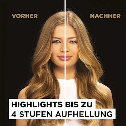 Strähnchen Set, Highlights für blondes Haar GARNIER olia