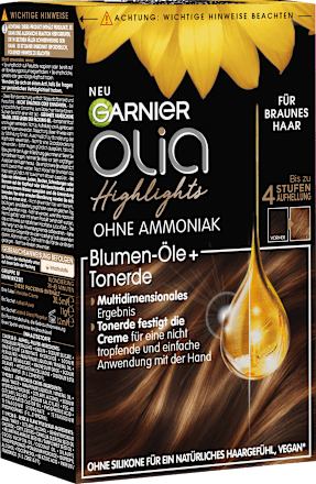 Strähnchen Set, Highlights für braunes Haar GARNIER olia
