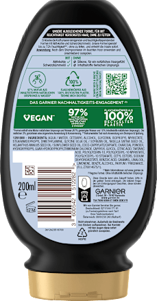 Conditioner Anziehende Aktivkohle & Schwarzkümmelöl Wahre Schätze