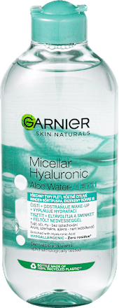 Micelárna čistiaca voda s Aloe vera a kyselinou hyalúronovou GARNIER SKIN NATURALS