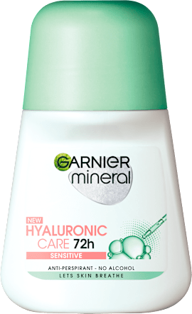 HYALURONIC CARE 72H roll-on antiperspirant GARNIER mineral