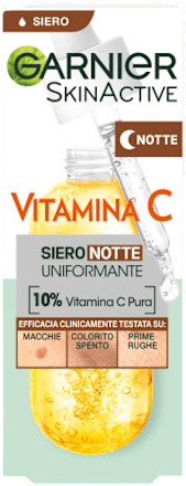 Siero notte uniformante SKINACTIVE Vitamina C GARNIER SKIN ACTIVE