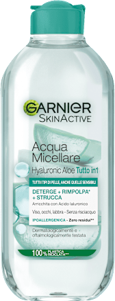 Acqua micellare SKINACTIVE Hyaluronic Aloe Tutto in 1  GARNIER SKIN ACTIVE