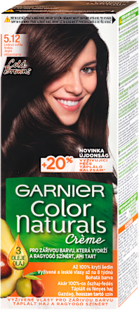 Farba na vlasy - 5.12 ľadová svetlohnedá GARNIER Color naturals
