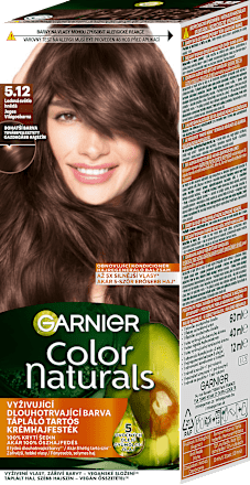 Farba na vlasy - 5.12 ľadová svetlohnedá GARNIER Color naturals