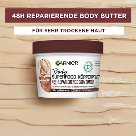 Körperbutter Superfood Körperpflege Kakao GARNIER Body